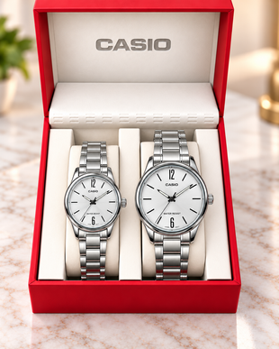 Парные часы Casio MTP/LTP-V005D-7BUDF  SET-MTP/LTP-V005D-7BUDF фото