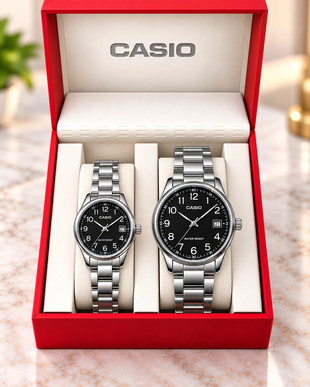 Парные часы Casio MTP/LTP-V002D-1BUDF SET-MTP/LTP-V002D-1BUDF фото